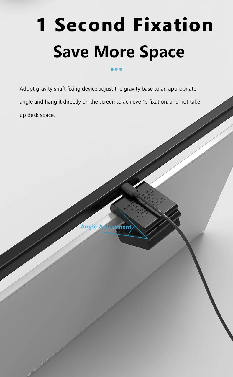 LED Monitor Light Bar – Adjustable Desk Lighting