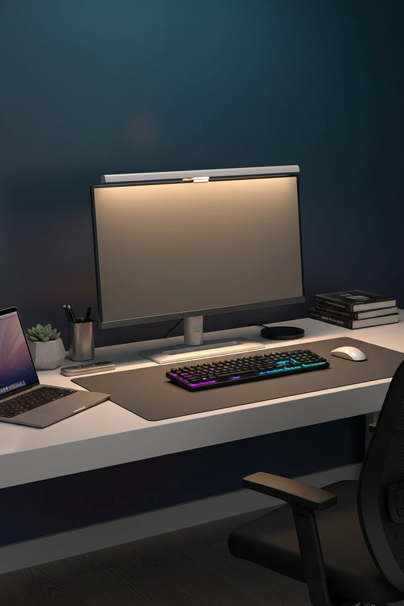 LED Monitor Light Bar – Adjustable Desk Lighting