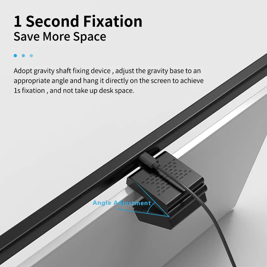 LED Monitor Light Bar – Adjustable Desk Lighting